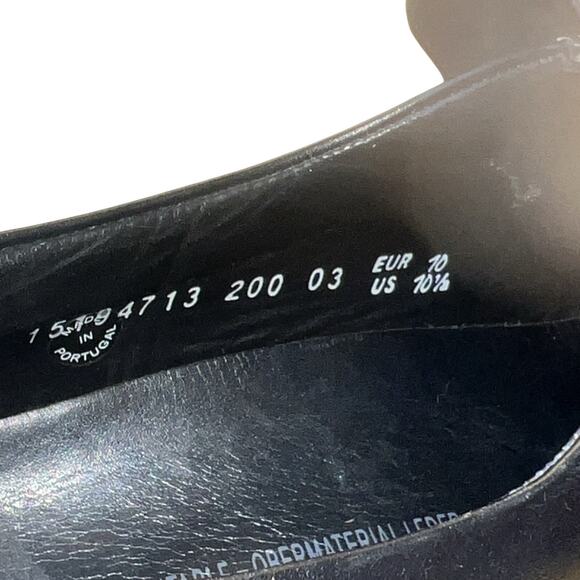 Mephisto Men's Sz 10.5 M Black Leather Slip On Dress Loafers - Picture 11 of 11